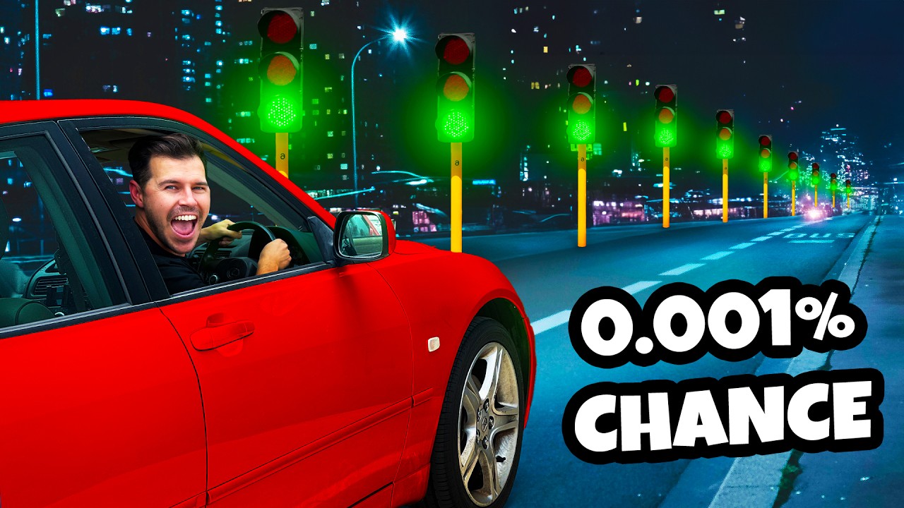 Is It Possible To Only Get Green Lights? 24hr Experiment
