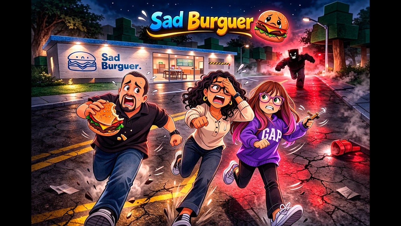 TURNO DA NOITE:  SAD BURGUER!!! CUIDADO! ASSASSINO SOLTO!