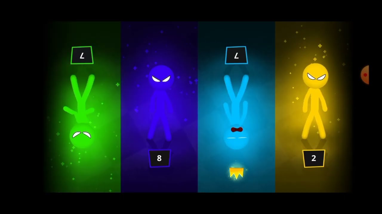 Stickman Party - Tournament Mode 1234 Random Player | Gameplay | Part 11.