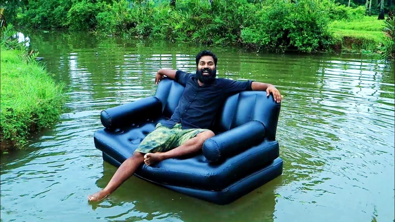 Floating Sofa Bed | വെള്ളത്തിൽ ഒഴുകിനടക്കുന്ന സോഫ കണ്ടിട്ടുണ്ടോ | M4 TECH |