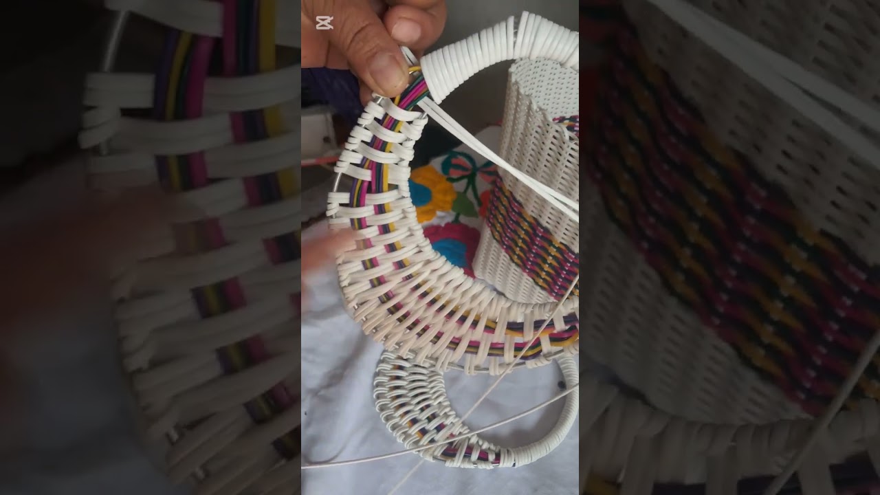 cómo tejer asas redondas