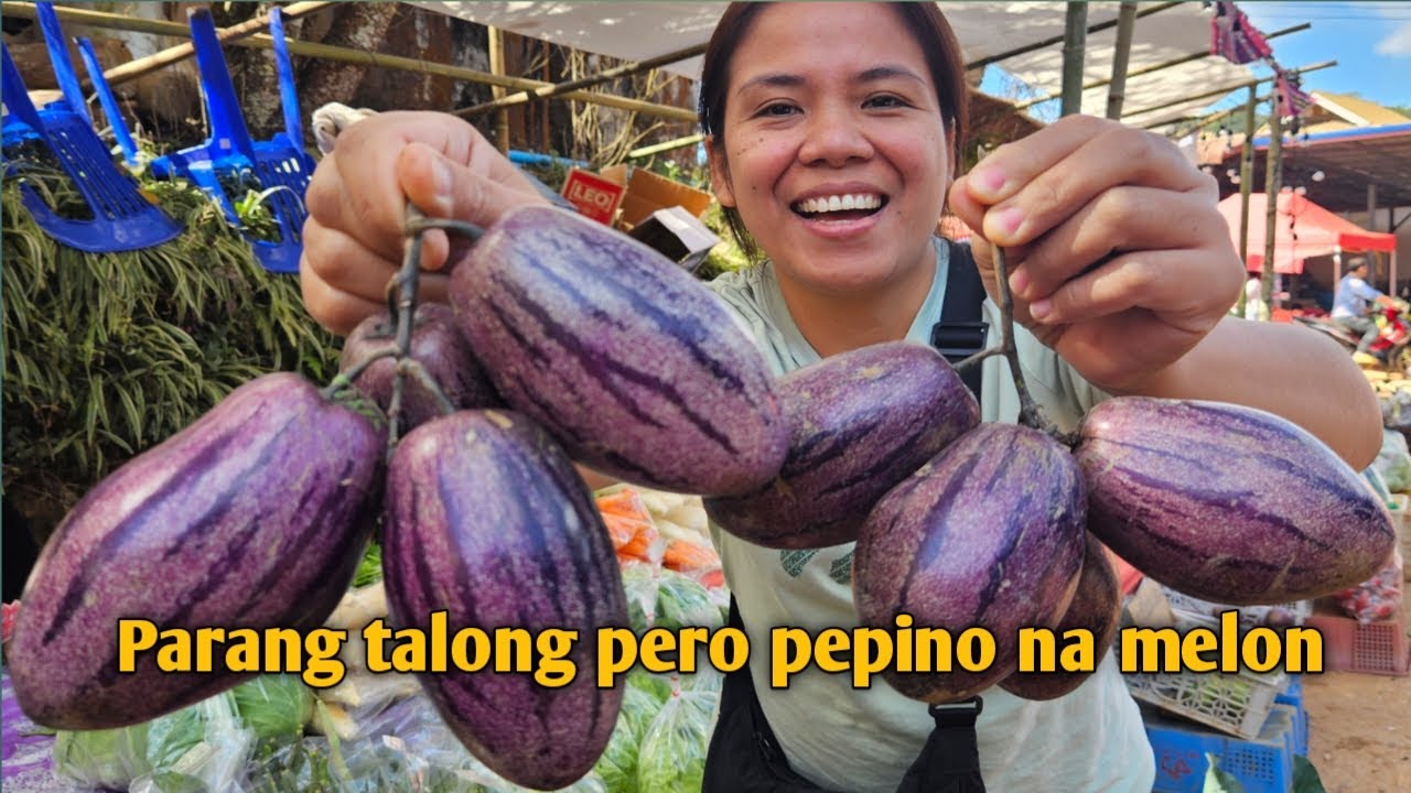 Pepino melon / kakaibang prutas sa Thailand