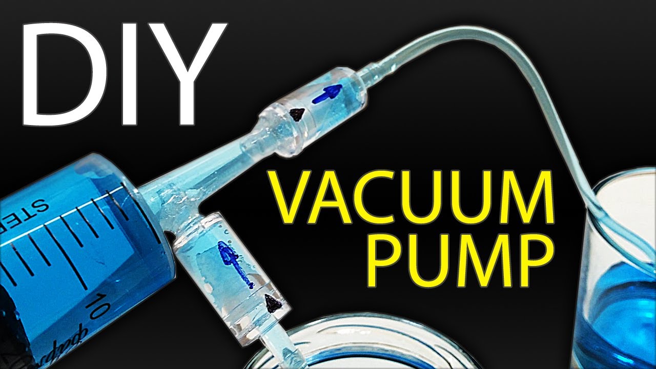 ➡️ DIY Vacuum Pump &mdash; Easy Homemade Project Using!