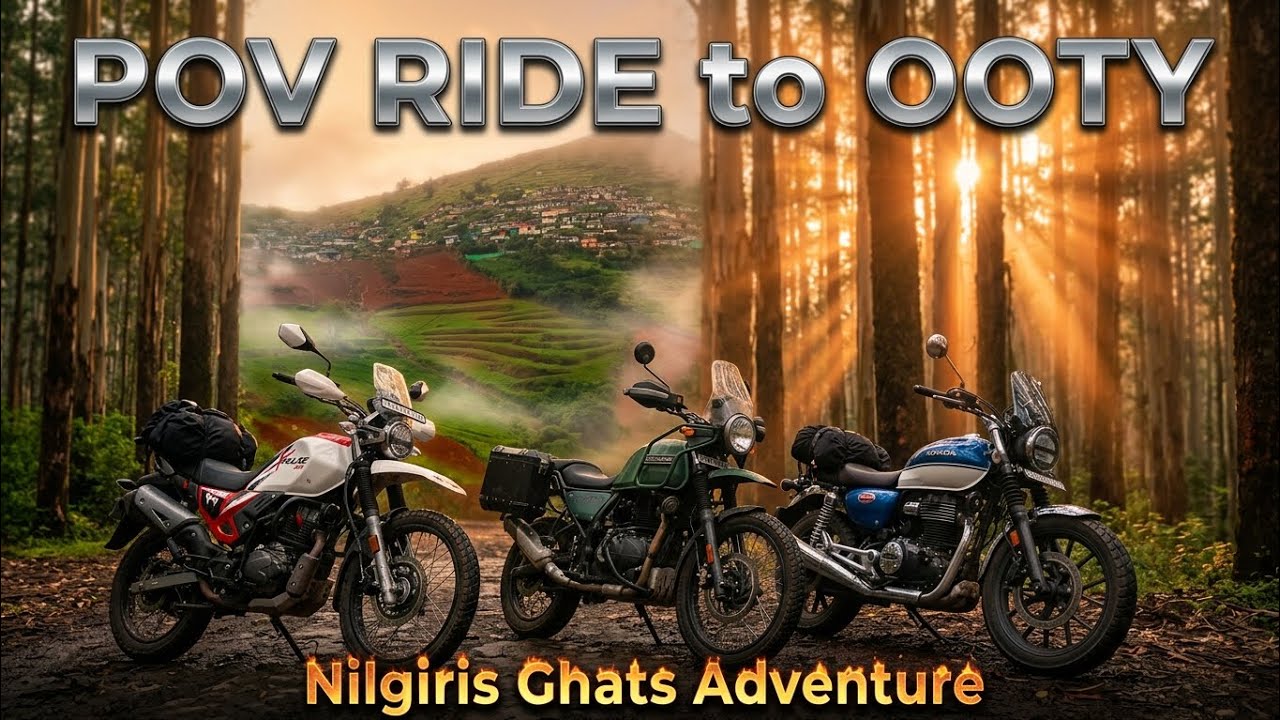Ride to Ooty Ghats | 4K RAW POV | DJI Colour | No Commentary 