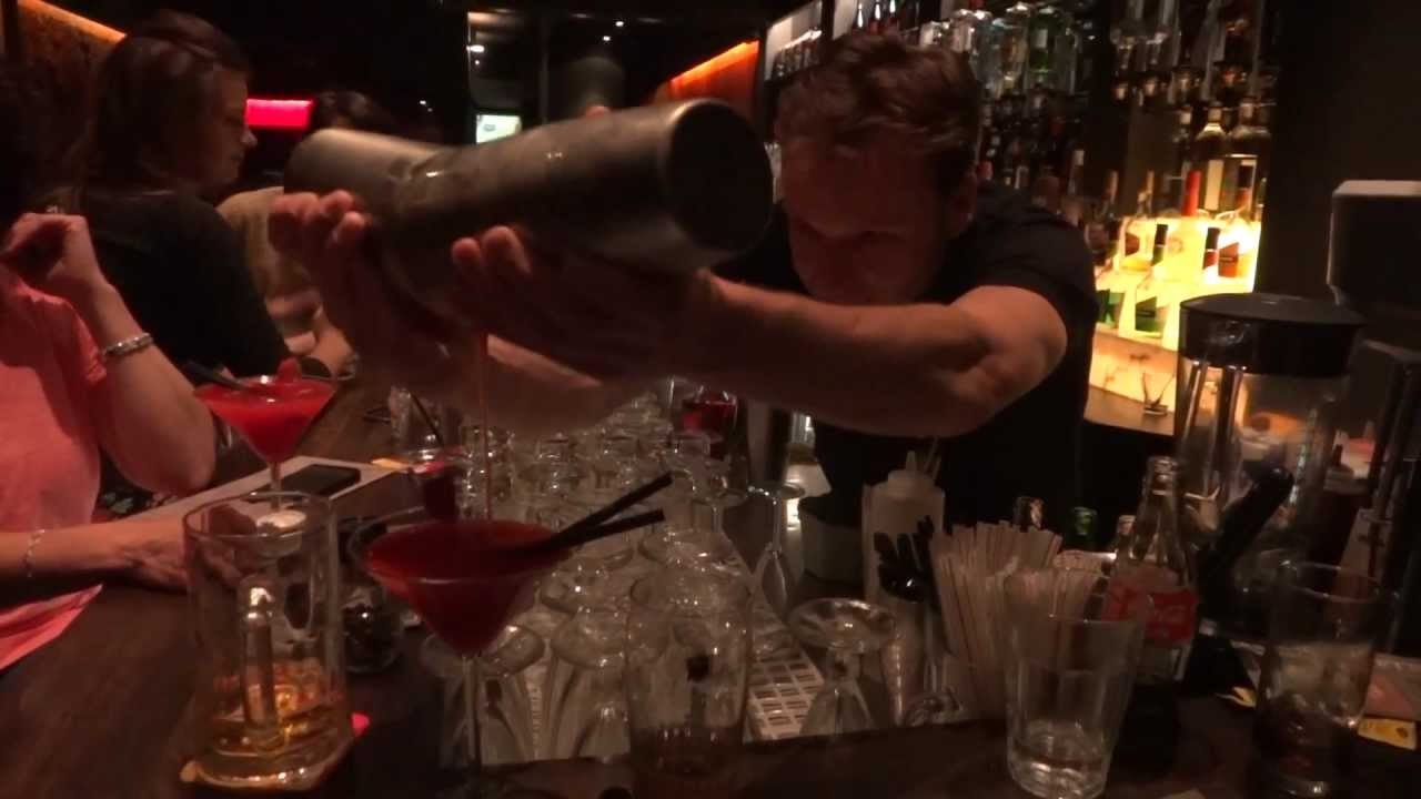 Strawberry Drinks at Barney's Uptown