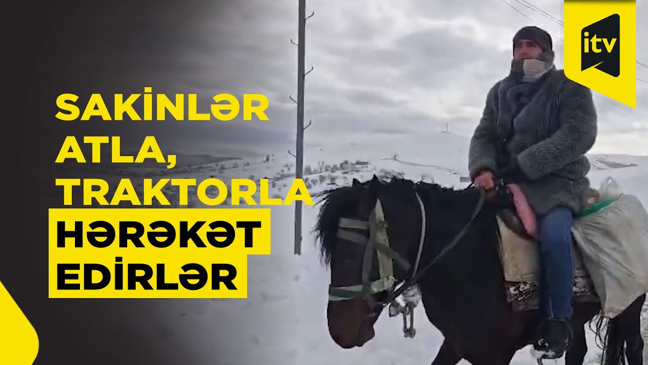 Yardımlıda kəndlərlə mərkəz arasında əlaqə kəsildi