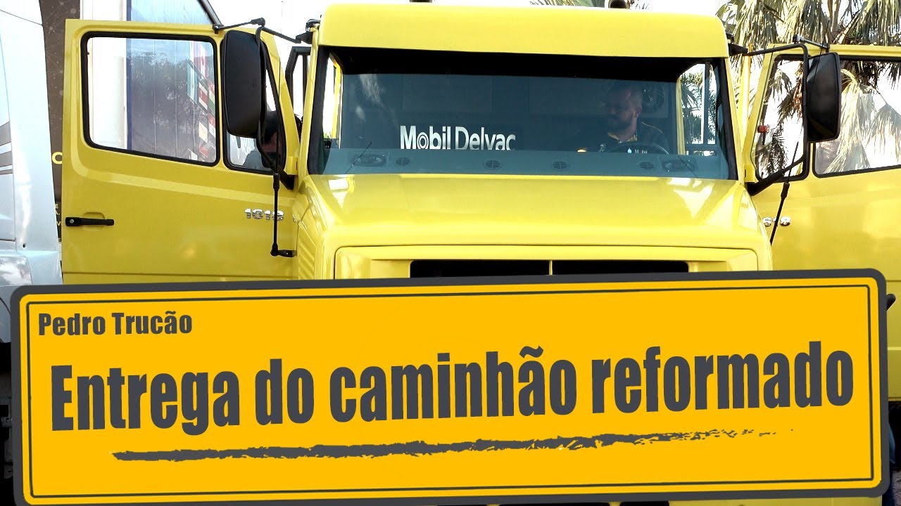 Entrega do caminhão reformado