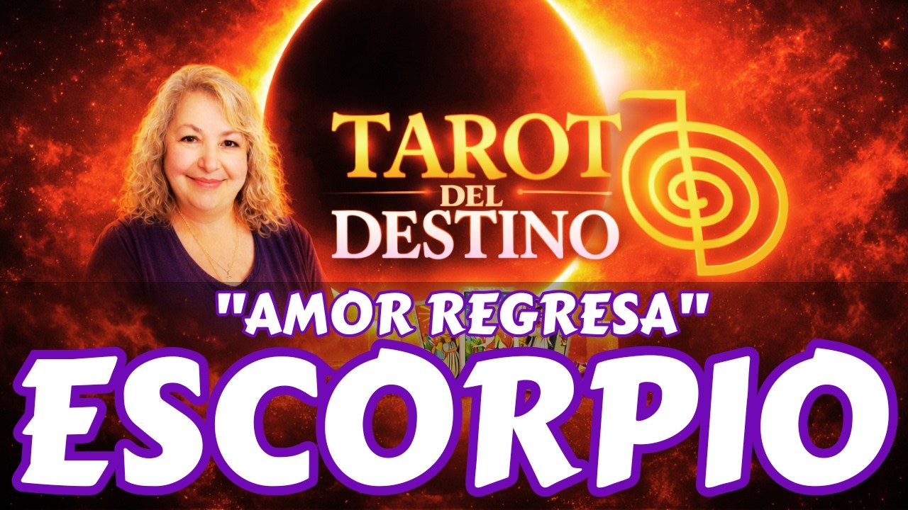 ESCORPIO ♏ DESPUÉS DE TODO… EL AMOR VERDADERO REGRESA | Tarot del Destino #escorpio