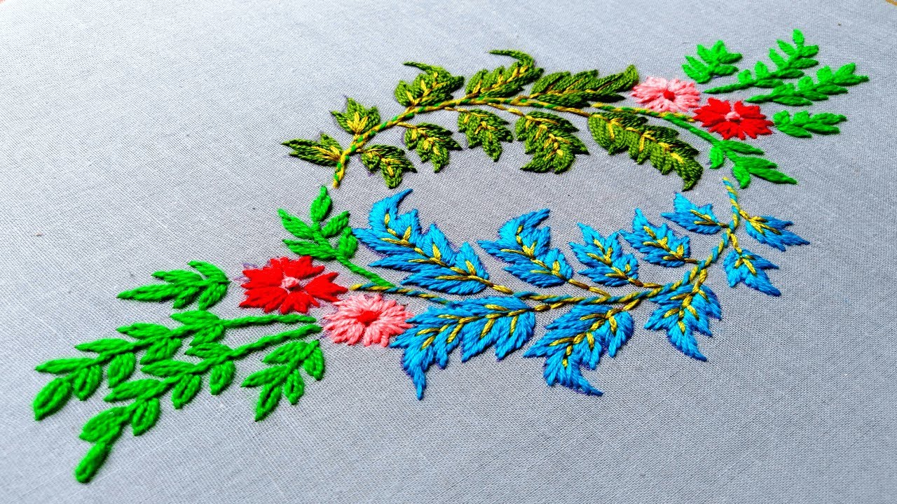 Latest Addition of Hand Embroidery by Miss Anjiara Begum,Inspirational Embroidery quilt-92, #Miss_A