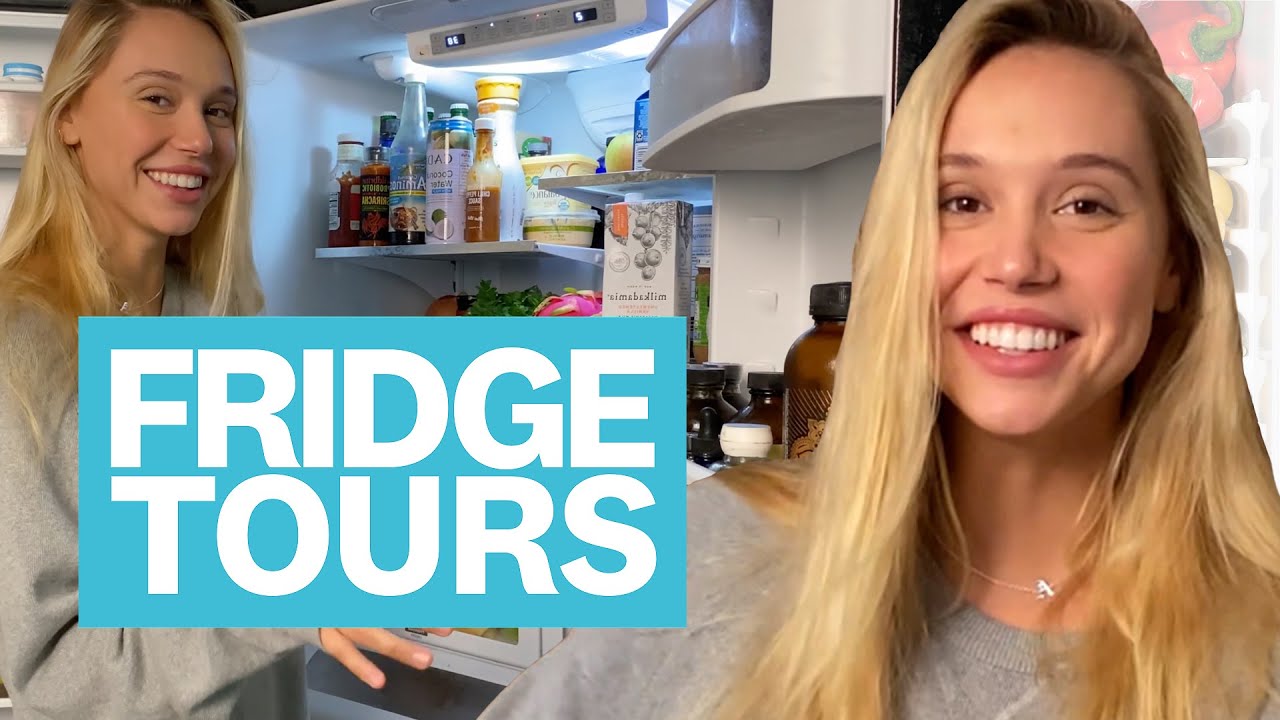 Alexis Ren Takes Us Inside Her '98% Vegan' Refrigerator | Fridge Tours | Women's Health