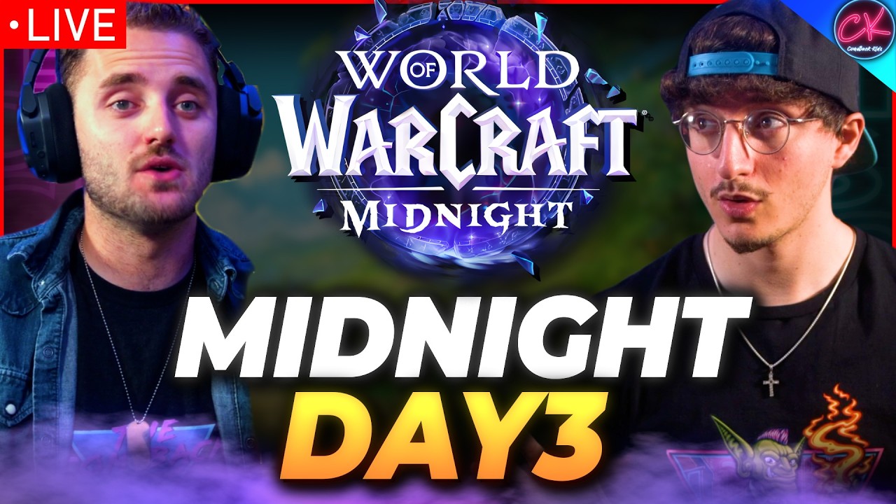🔴LIVE | Midnight DAY 3! Max Level, Gear Farming & VIBING!