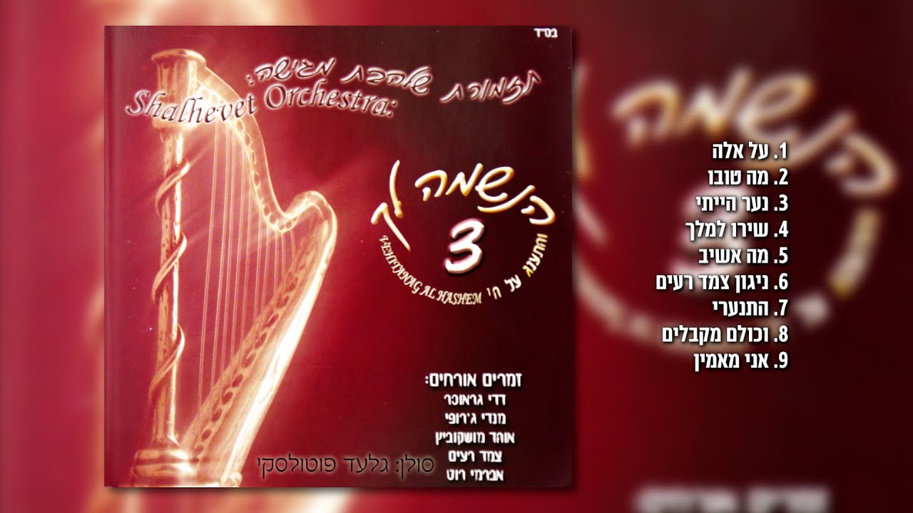 מחרוזת שירי נשמה [3] I גלעד פוטולסקי ותזמורת שלהבת * String of soul songs Shalhevet Orchestra