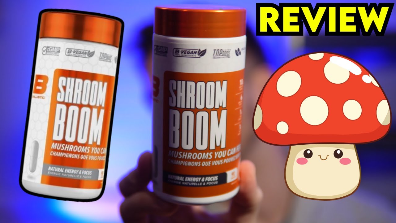 Ballistic Supps SHROOM BOOM Mushroom Focus Supplement Review