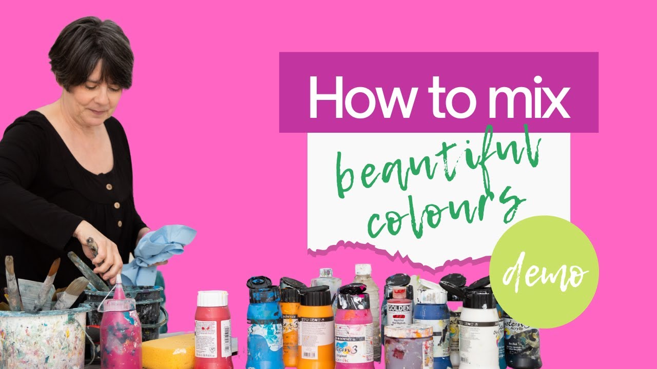 An Easy Way to Mix Beautiful Colours