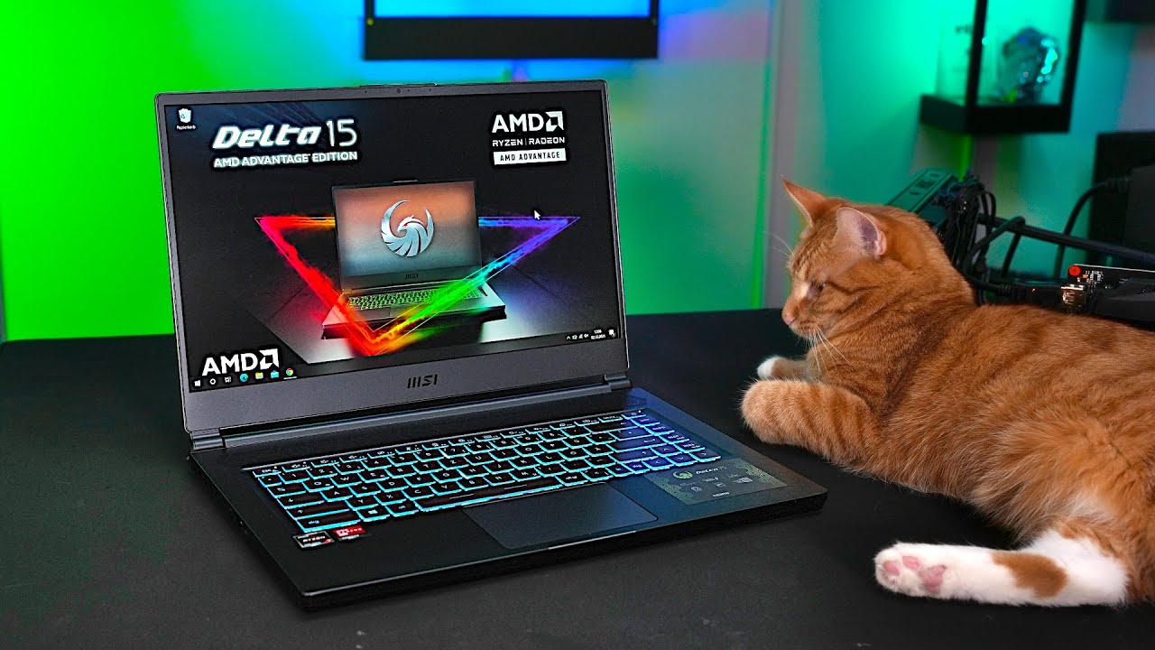 My first time using an AMD Mobile GPU in over 10 years - MSI Delta 15 AMD Advantage is awesome!
