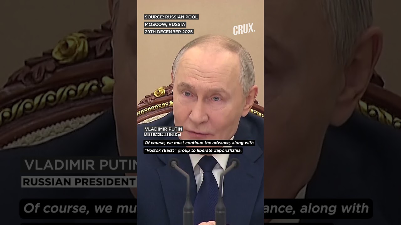 &laquo;Мы должны продолжать&hellip;&raquo; Путин обещает полный контроль над Донбассом по мере продвижения России.