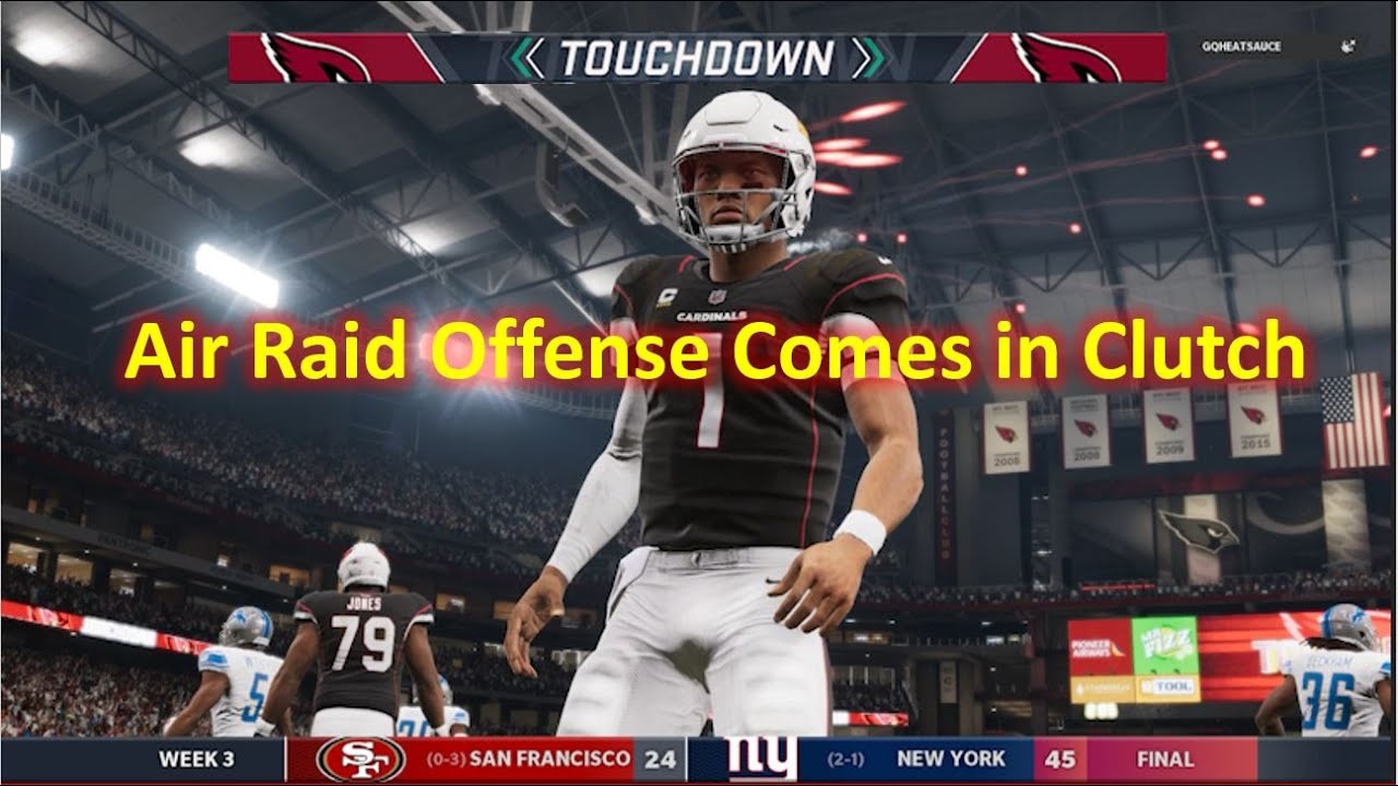 Air Raid Offense Comes in Clutch