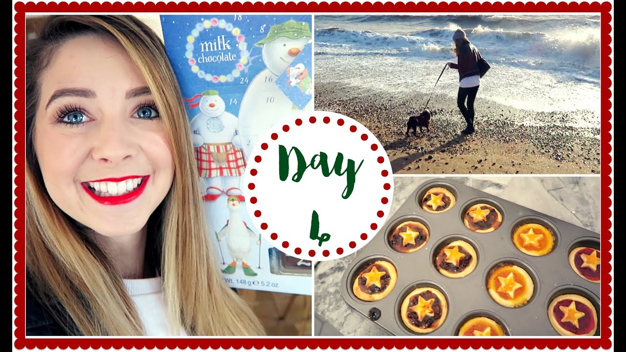 BLUSTERY BEACH WALK | VLOGMAS