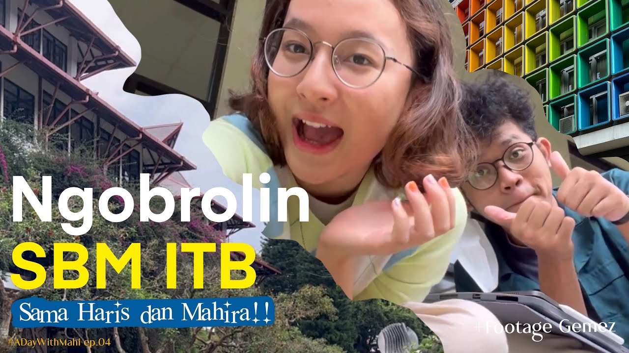 #ADayWithMahi 04 ⭐️ | QnA SBM ITB +footage ITB