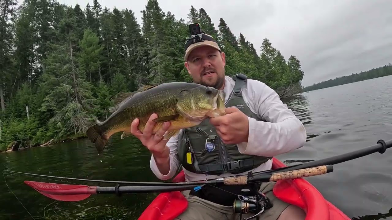 Fishing for Huge Largemouth Bass Scenic State Park