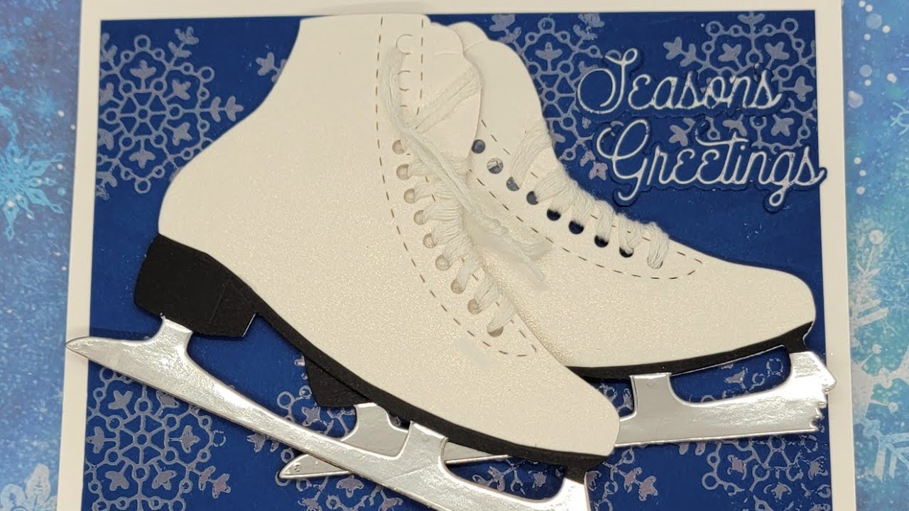 New Spellbinders July 2022 Release: Ice Skate Etched die