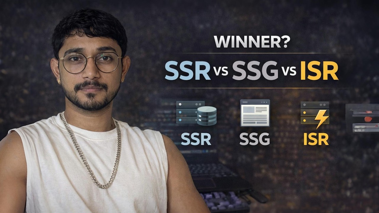 Day 40 of Finding a Job Series | SSR vs SSG vs ISR Explained | Tries & Binary Tree DSA | 90 Days Job