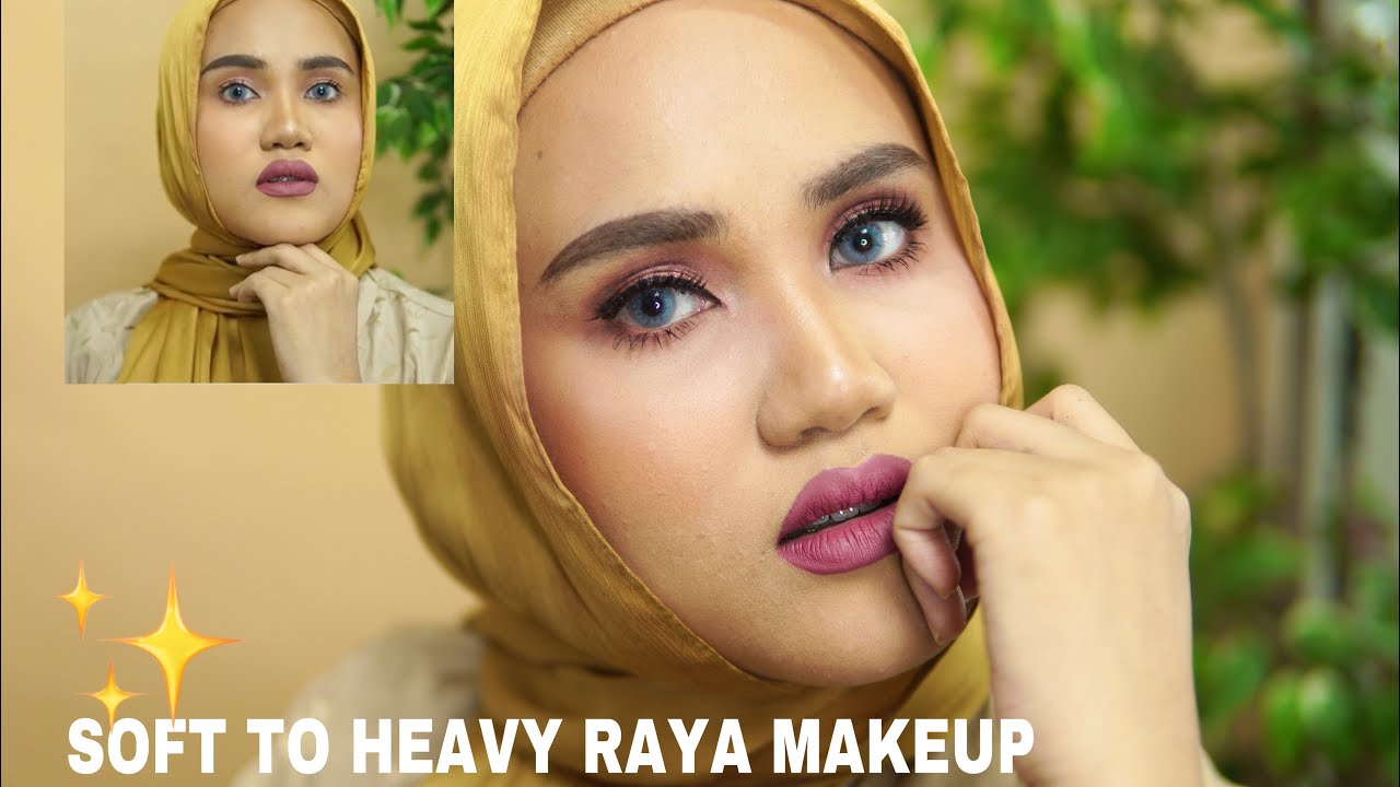 Pengalaman time raya yg tak dapat dilupakan feat SaSa Malaysia | SOFT TO HEAVY MAKEUP RAYA LOOK