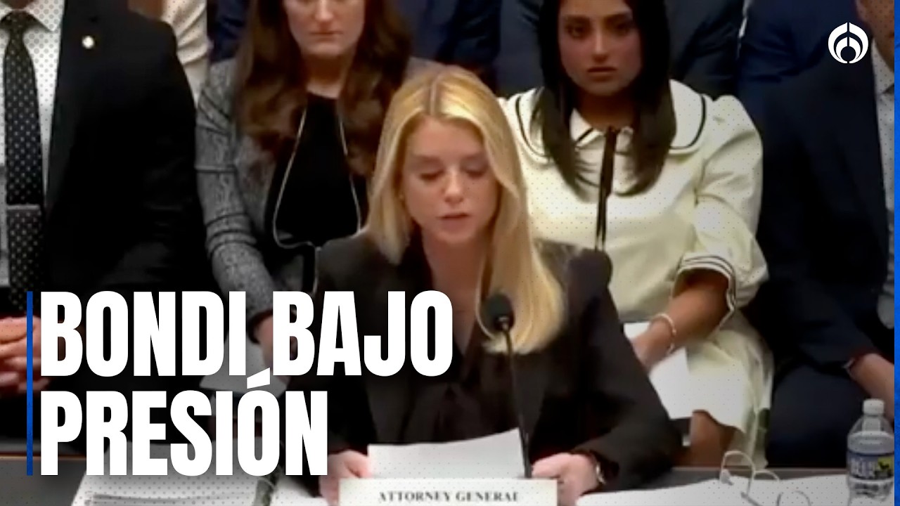 Acusan a Pam Bondi por encubrimiento en caso Epstein en EU