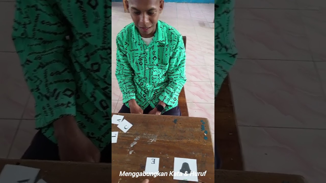 PENGGUNAAN MEDIA KARTU HURUF DAN GAMBAR UNTUK ANAK BERKEBUTUHAN KHUSUS