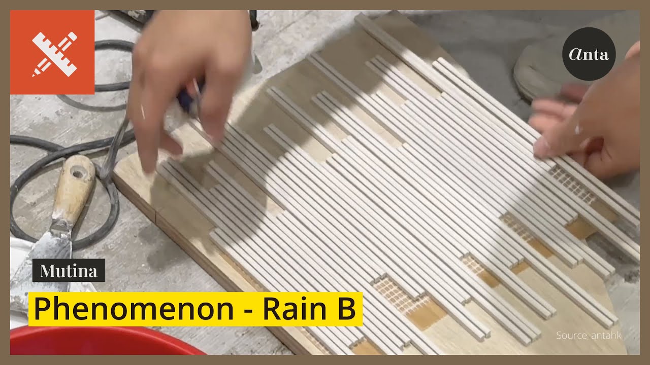 Installation | Mutina - Phenomenon - Rain B