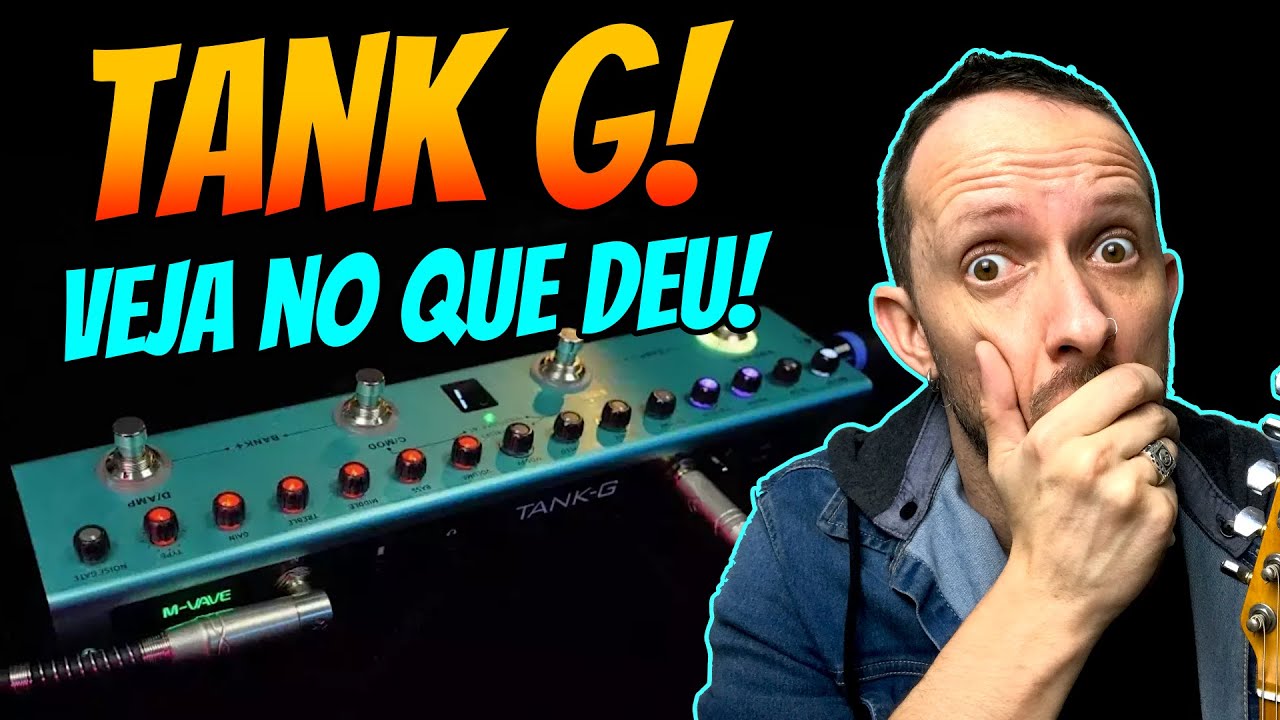 Comprei Uma Tank G! Será Que É Boa? Unboxing