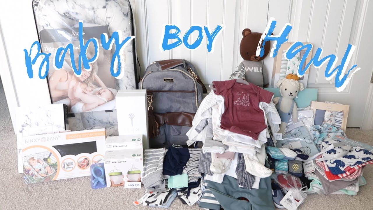HUGE BABY HAUL | DIAPER BAG, CLOTHES, GADGETS & MORE | 2018