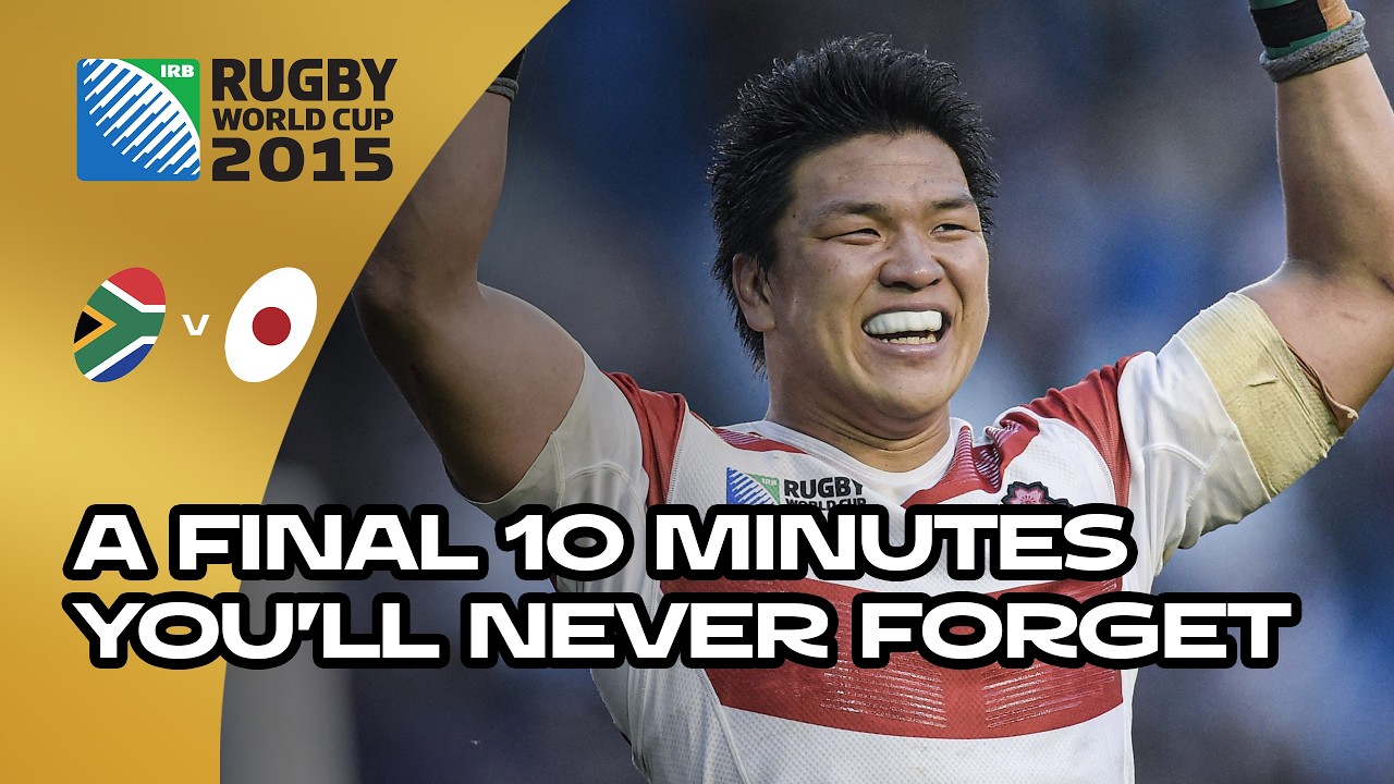 The Most UNBELIEVABLE Upset In Sports History! 😱 | South Africa v Japan | Rugby World Cup 2015