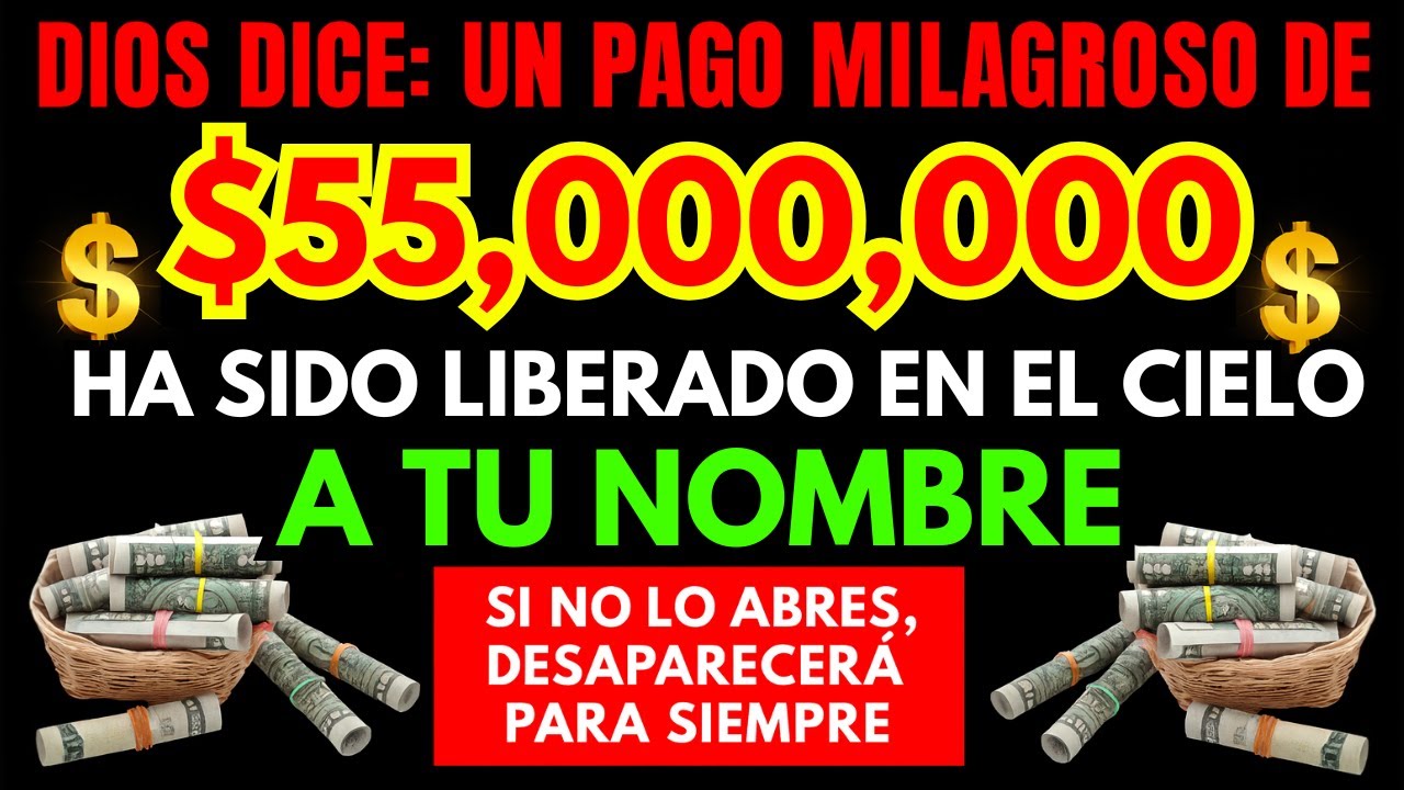DIOS DICE: LA BENDICIÓN ECONÓMICA QUE PEDISTE YA ESTÁ EN CAMINO — TÓMALA