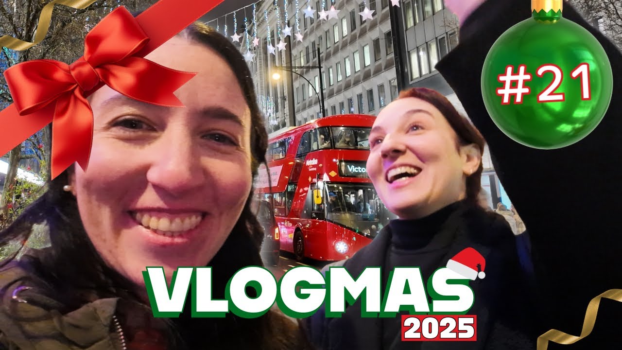#VLOGMAS DÍA 21: NAVIDAD EN LONDRES✨✨✨