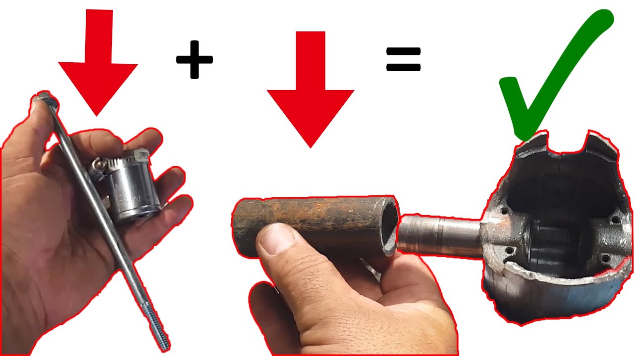 How to Remove STUCK Wrist Pin - melted piston replacement!