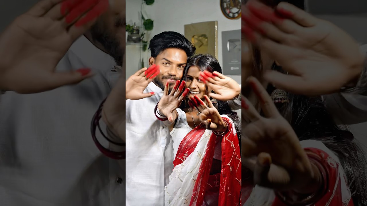 *HOLI SPECIAL*🎨✨&hearts;️ || odhani song ft. Udit Narayan || #love #youtubeshorts #shorts #short #couple