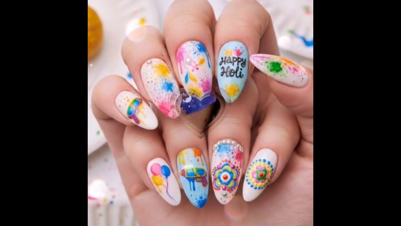 Beautiful Easy Nail Art Designs l Nails Design Simple l Poly Gel Extensions Nails Tutorial  Uñas2026