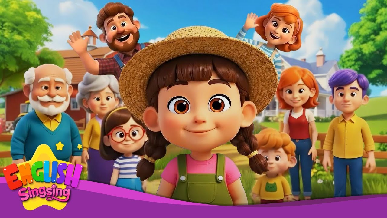 I love my family - [New] - Educational Children Song - AI Animation for Kids