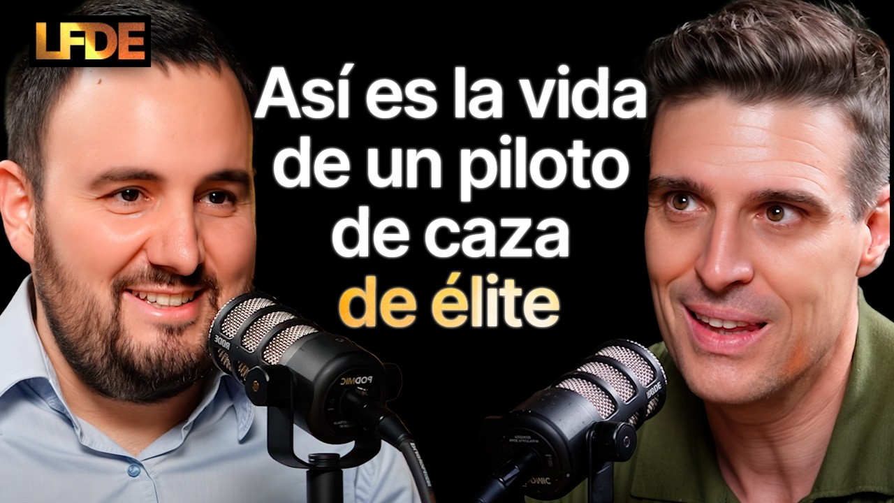 Entrevista a un piloto de combate: Así es volar en un caza ✈️ (Enrique Gil Cañete) - LFDE