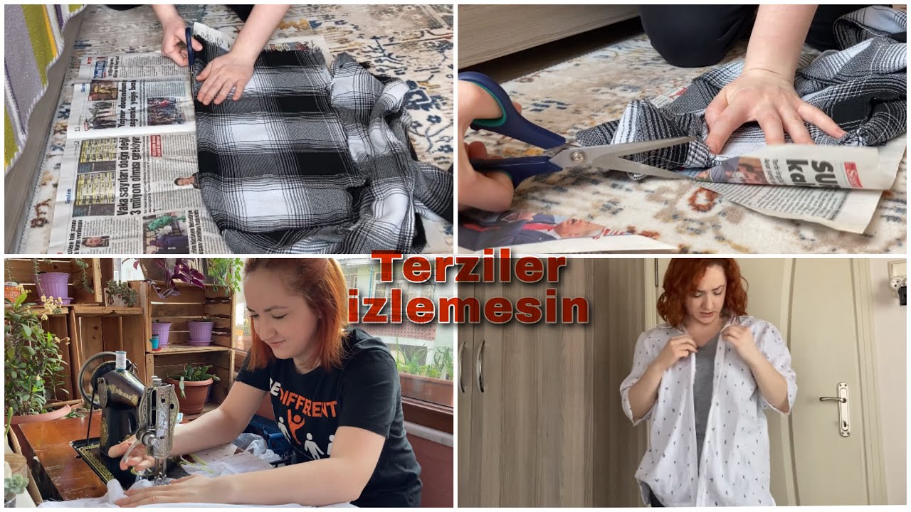 Terziler İzlemesin | Gömlek diktim (Denedim)