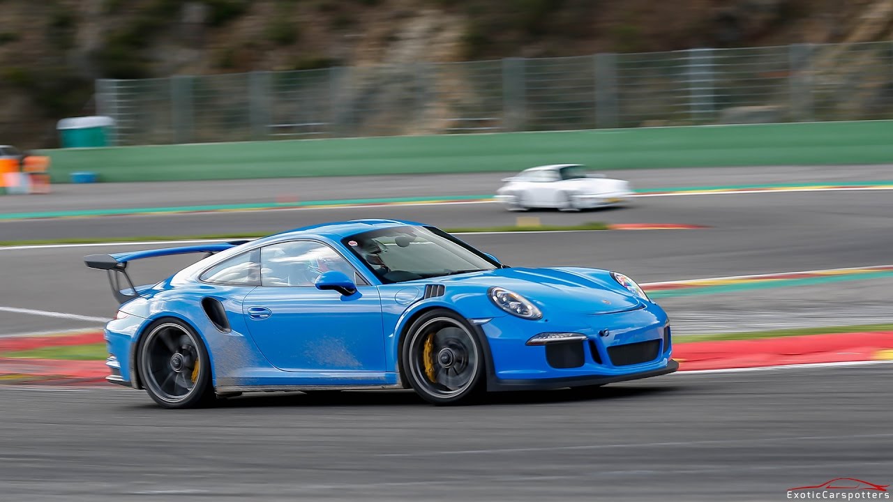8x Porsche 991 GT3 RS going FLATOUT on Spa-Francorchamps !