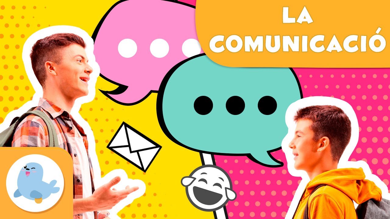 La COMUNICACI&Oacute; per a nens 💬 Elements i tipus 🗣️ Emissor, receptor, missatge, canal i codi