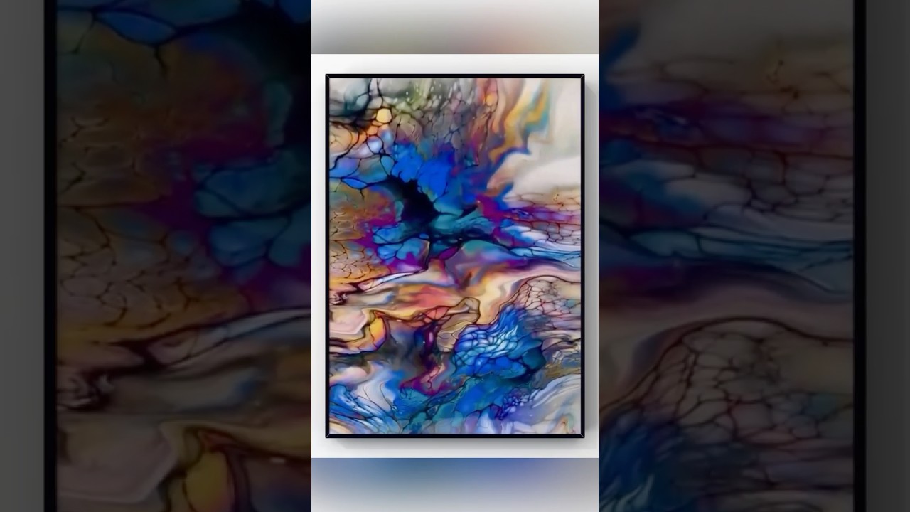 Fluid Art MASTERPIECE in 5 Minutes!