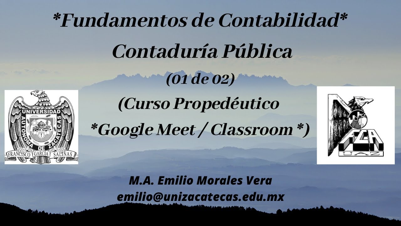 Contadur&iacute;a P&uacute;blica (1er Parte)