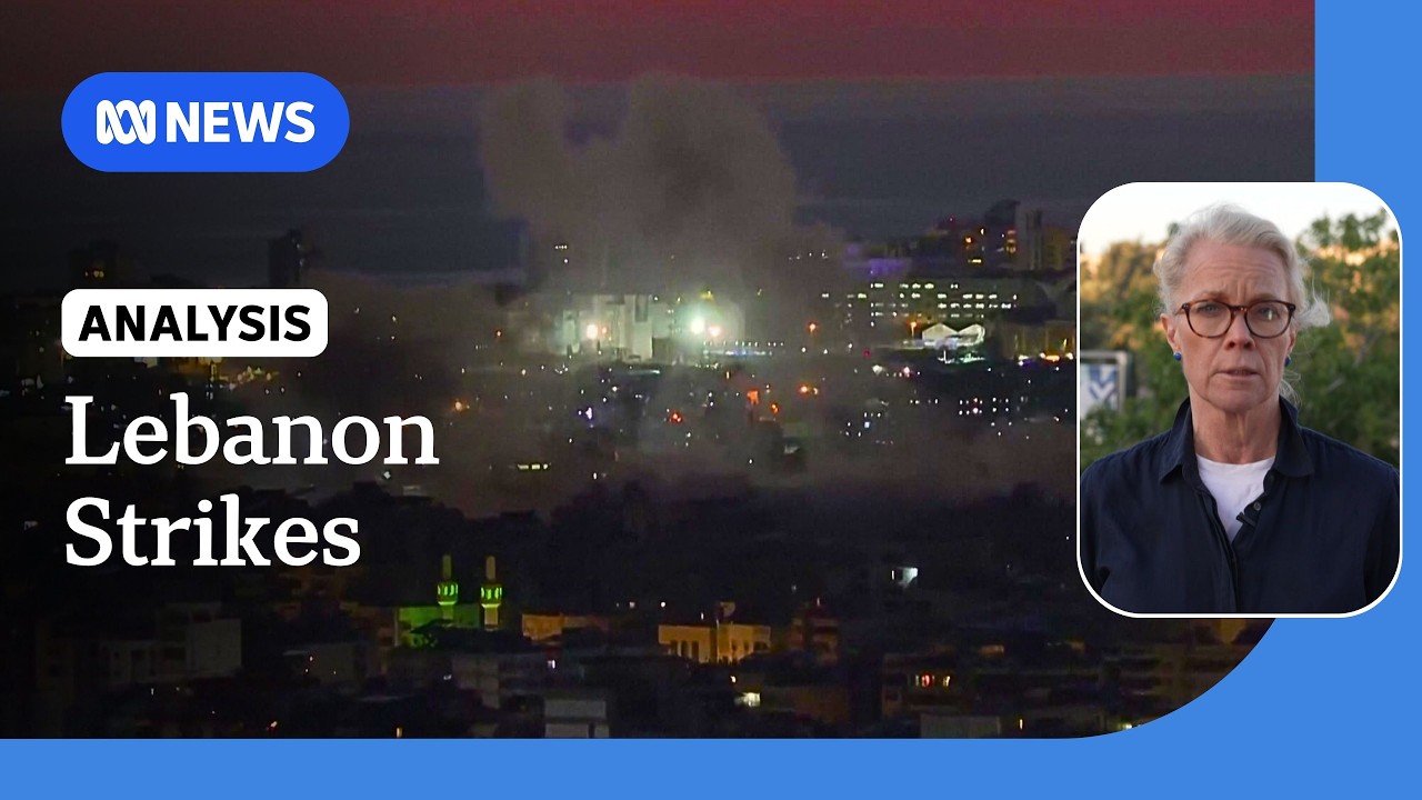Israel strikes Beirut targeting Hezbollah commander  | ABC NEWS