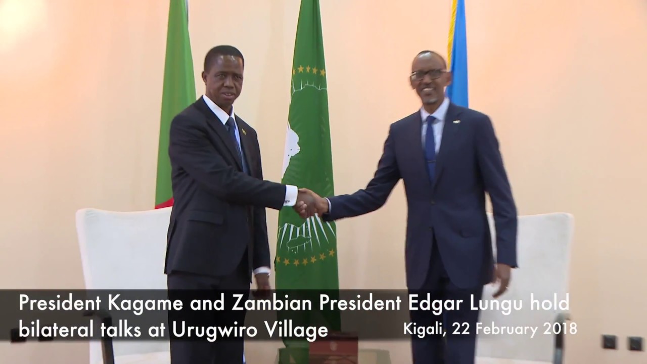 President Lungu concludes two day State Visit to Rwanda | Kigali, 22 February 2018