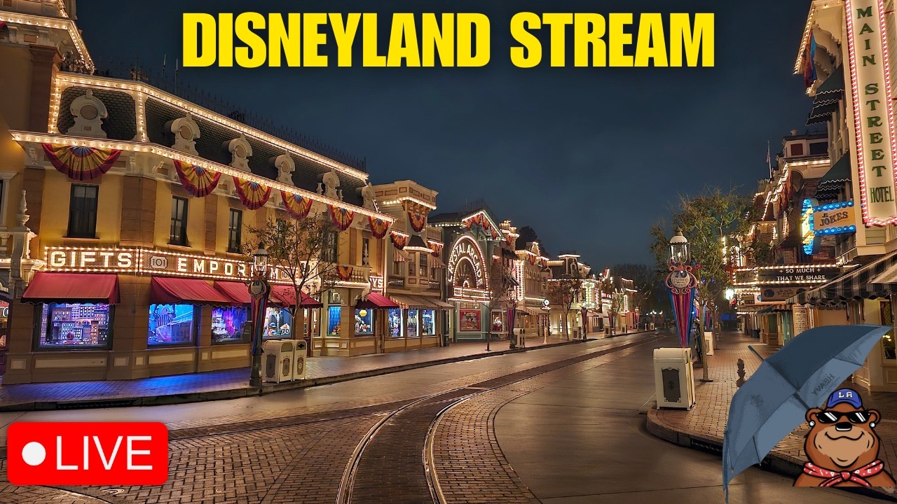🔴 Live: Monday Stream at Disneyland! It Might Be Raining - 02/16/26