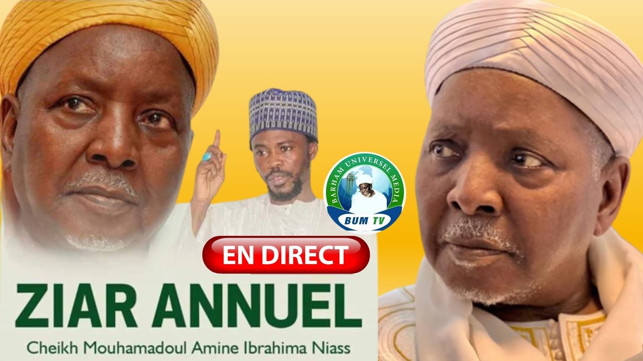Direct ziarra dahira LIWAOUL HAMD cheikh aziz chez Cheikh Baba lamine niass à liberté 6