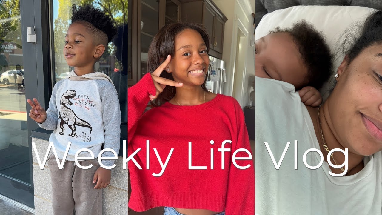 Vlog | I can’t believe she’s a senior |Justice turns 4! | Mom Life Never Ends | Am I a Hairstylist?!